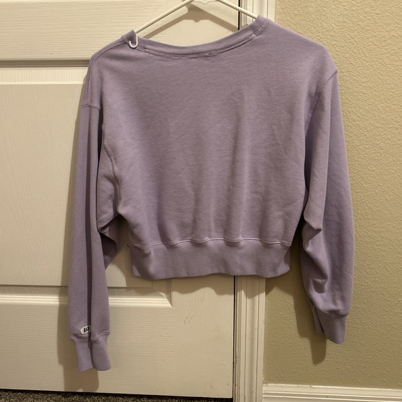 Abercrombie & Fitch Light Purple Crewneck - Picture 3 of 3